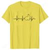 Bunny Heartbeat Shirts for Women Unisex Bunny Fashion Casual Tshirts Rabbit Cartoon Shirt Pet Rabbit Animal Lover Gift Tshirt Tops