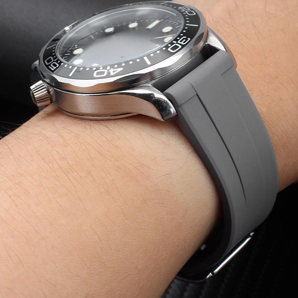 18mm 19mm 21mm 20mm 22mm Waterproof Strap High Quality Silicone Watch Band for Swatch for Omega Moonswatch Bracelet Wristband