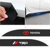 2pcs Carbon Car Door Side Skirt Sill Stripe Sticker Decals Styling For Chr Corolla Yaris Rav4 E150 E120 Land Cruiser 200