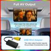 Адаптер USB для видеовыхода CVBS 2 выхода CVBS Кабель USB-RCA DC 5V USB для Android мультимедиа плеера и Android ТВ плеера