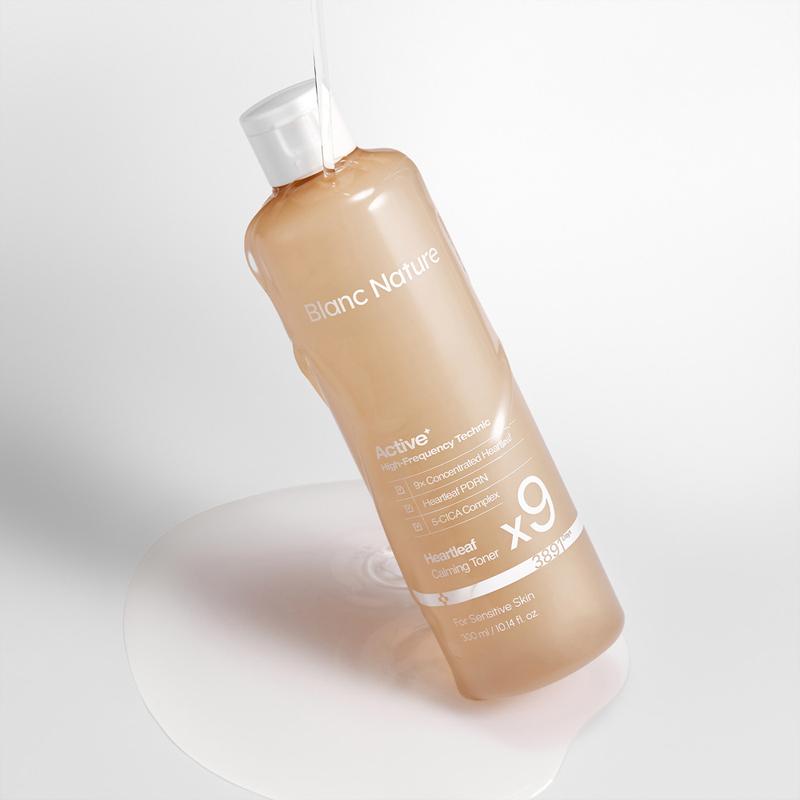 Blanc Nature 9x Концентрированный успокаивающий тоник с центеллой азиатской 300 мл