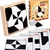 120 Level Block Cube Puzzle with Storage Hidden Geometric Shape Pattern 3D Thinking Training Montessori Education Children Toys
