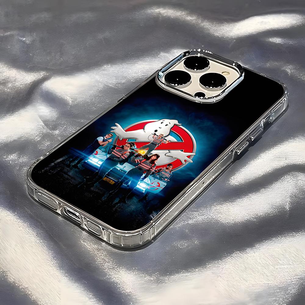 Classic Movie G-Ghostbuster Phone Case For IPhone 17 Pro Max 16 15 14 Pro Max IPhone 13 Pro Max 11 Plus Transparent Cover
