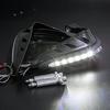 LED Flashing Motorcycle Hand Guards - Waterproof Turn Signal Covers for Street Bikes & Dirt Bikes, Durable ABS Material