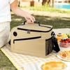 with Temperature Display Cooler Bag Large Capacity Insulated Lunch Bag  Travel