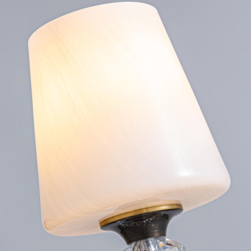 Full Copper American Wall Lamp Bedroom Bedside Lamp European Lighting Modern Simple Living Room Creative Corridor Wall Light