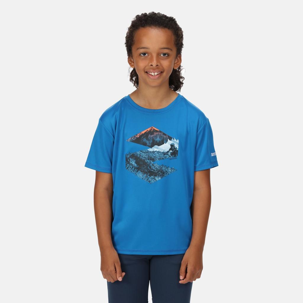 Regatta Childrens/Kids Alvarado VI Mountain T-Shirt