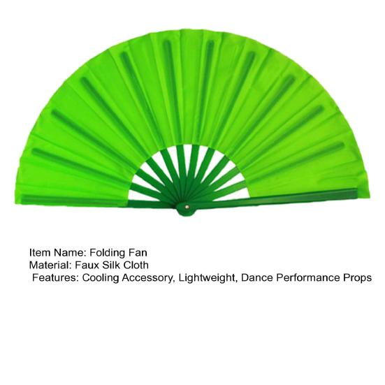 Складной веер Yousheng, однотонный, в китайском стиле, для танцев кунг-фу, портативный вентилятор, летний охлаждающий вентилятор, украшения, аксессуары для вечеринок