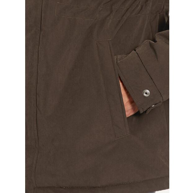 Зимняя куртка Wrangler 112358096, коричневая, стандартный крой