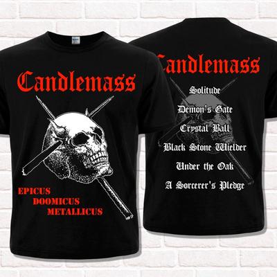 Футболка Candlemass 'Epicus Doomicus Metallicus' (1986). Дум-метал.