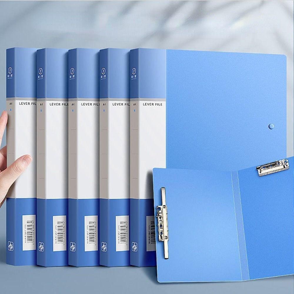 Clip Test Paper Memo Clip Board Paper Organizer A4 File Folder Clipboard Loose Leaf Binder Pad