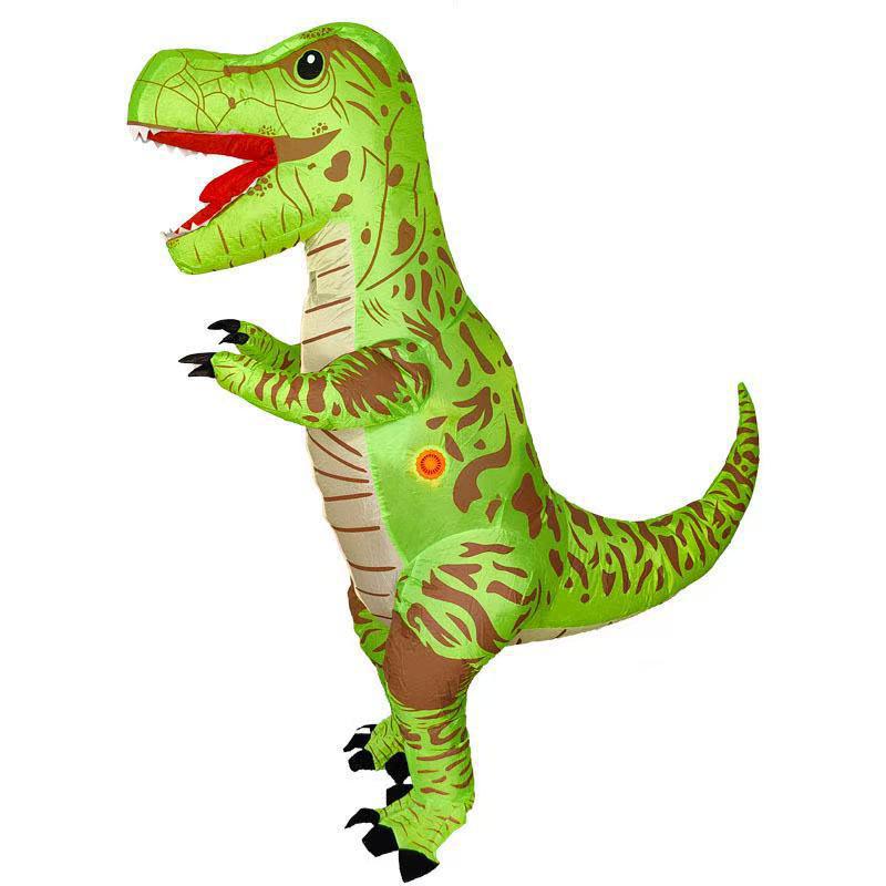 Hot-Selling Halloween Dinosaur Alien Inflatable Costume - Funny Creative Doll Outfit for Performances and Makeup