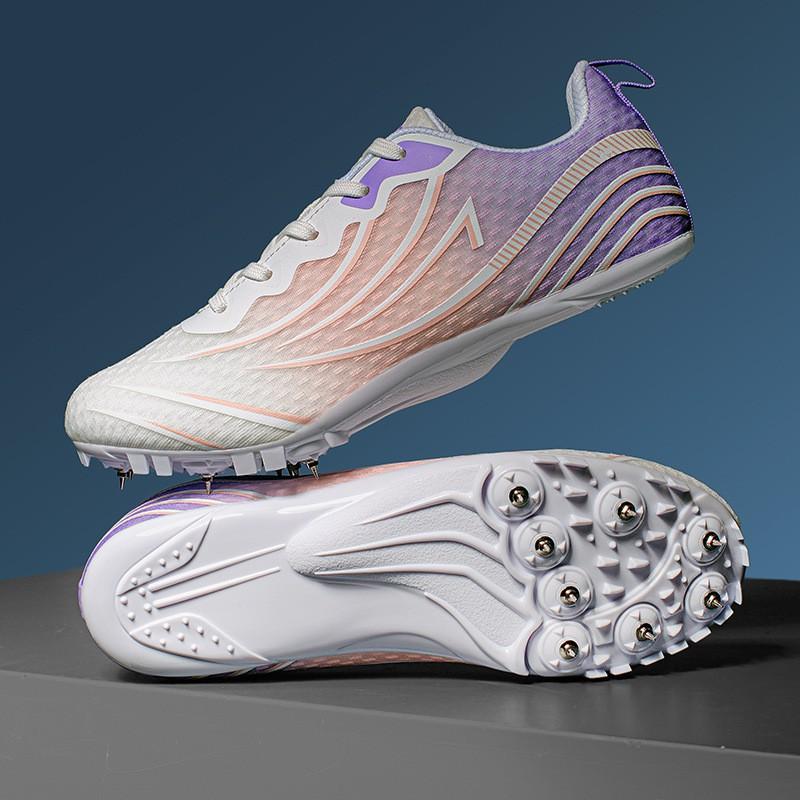 Lightweight Track Spikes Students Youth Running Jump Training Low-Cut Athletic Shoes Unisex