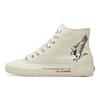 Anta X Robert Geller Designer Collaboration Series Удобные легкие модные высокие парусиновые туфли женские кроссовки белые черные 12948680-12