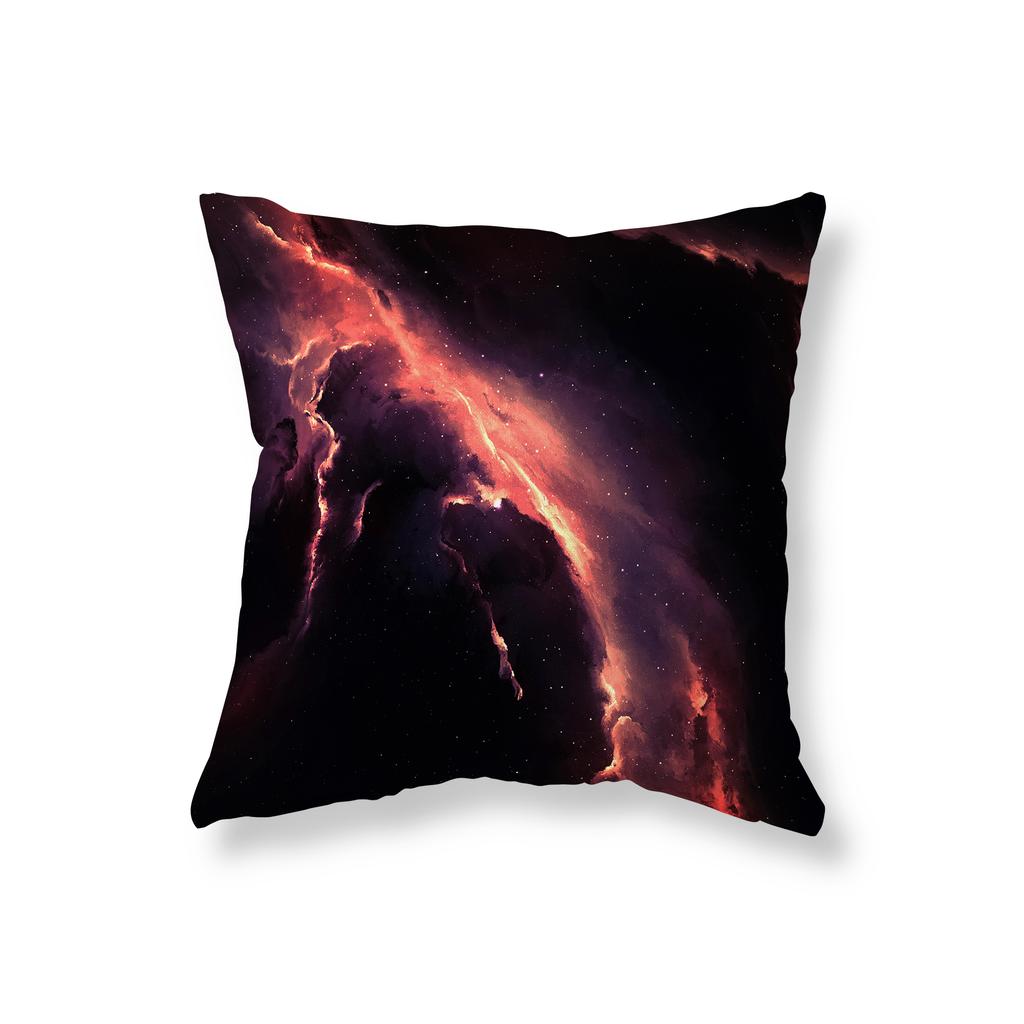 Подушка-плед с видом на северное сияние и звездное небо, декор для дивана, декор для эстетики комнаты, наволочка, чехол на подушку для стула, домашний декор