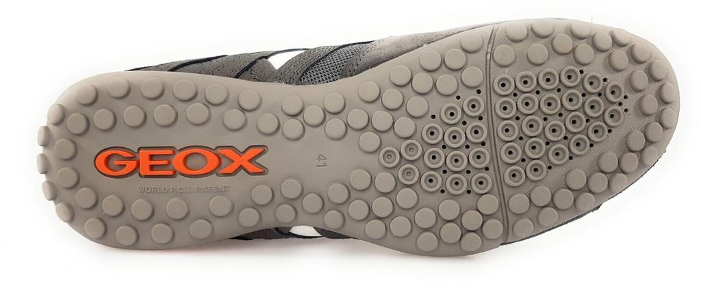 Кроссовки Geox U Snake K (U4207K) серый/антрацит