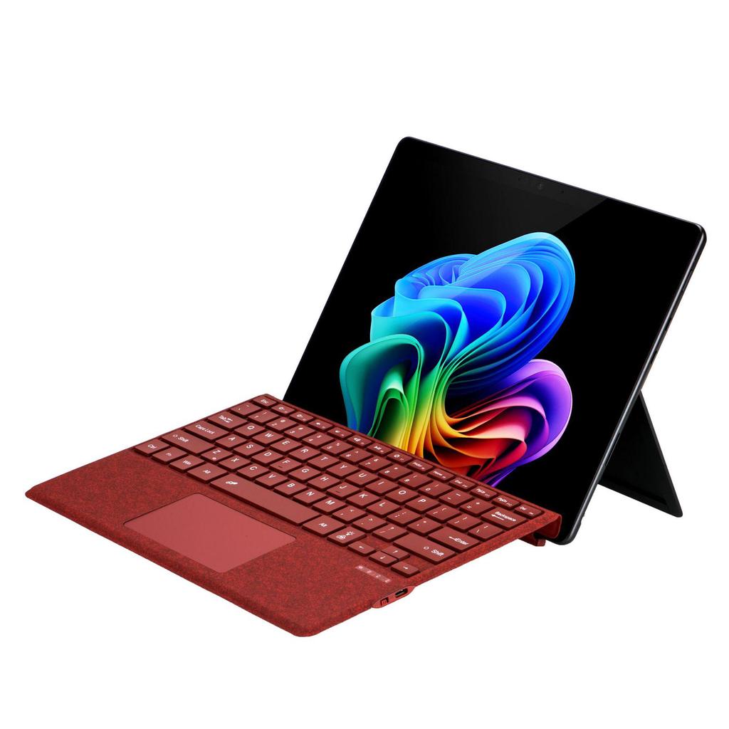 Магнитный беспроводной чехол-клавиатура с подсветкой для Microsoft Surface Pro 3-7