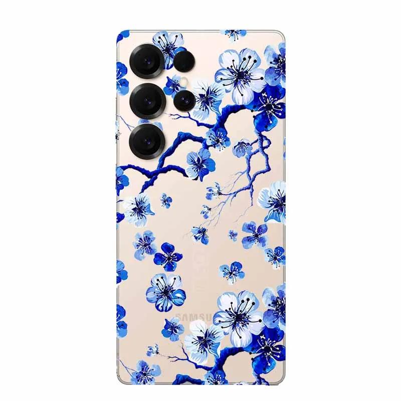 Clear Case For Samsung S25 Ultra 5G Case Clear Back Cover Animal Painting Soft Bumper For Galaxy S25Ultra Transparent Soft Funda