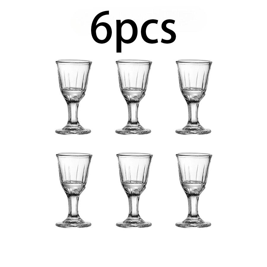 Креативный бокал для вина Удобный и стильный маленький бокал Прочный набор стаканов для виски с дозатором Барная посуда Тренд Бокал для вина Стекло Нужен