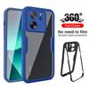 Чехол с полной защитой 360 для Xiaomi Mi 14T 13T 12T 11T Pro 12 13 11 Lite 5G Capa для Poco X5 Pro X3 NFC X4 F5 F3 C65 Противоударный чехол