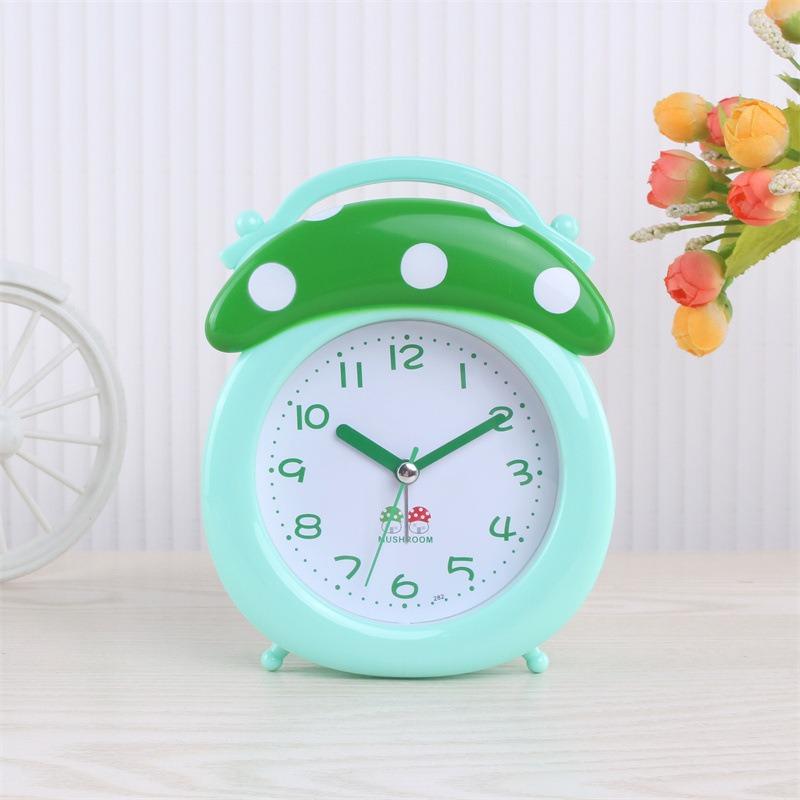 Creative Portable Alarm Clock Student Dormitory Wake Up Clock Super Sound Children's Bedroom Clock Ornament Desktop
