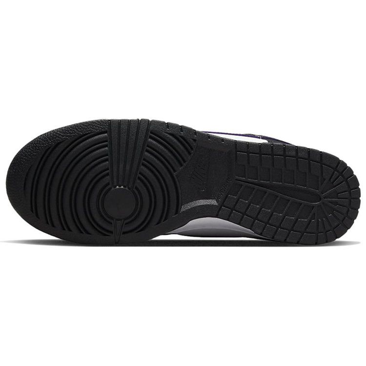 Nike Мужские кроссовки Dunk High Premium EMB World Champ Черно-белые Action-Grape DR9512-001
