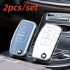 2 шт. Чехлы для брелока автомобиля Подходят для Ford Fiesta Focus 2 Ecosport Kuga Escape C Max Премиум-класс Автомобильный аксессуар для интерьера