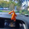 Color Changing Roast Duck Pendant Color Change Roasted Duck Goose Car Hanging Keychain Rearview Mirror Decoration