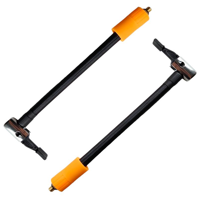 1Pcs Braided Tire Inflator Hose Leak Proof Connector Flexible Long Lasting for Home Car Tire Inflation Repair