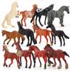 Mini Pvc Arabian Horse Statues Set For Collectors And Animal Hobbyists
