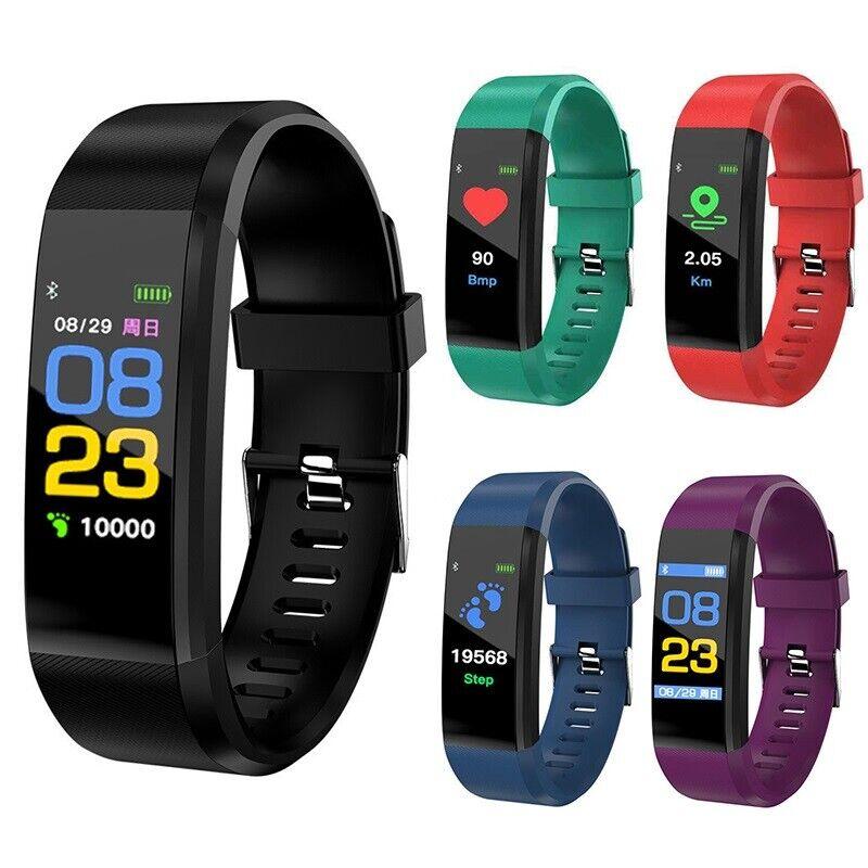 New Smart Band BloodOxygen Blood Pressure Heart Rate Monitoring Waterproof Monitor Fitness Smartband Bracelet For Android IOS