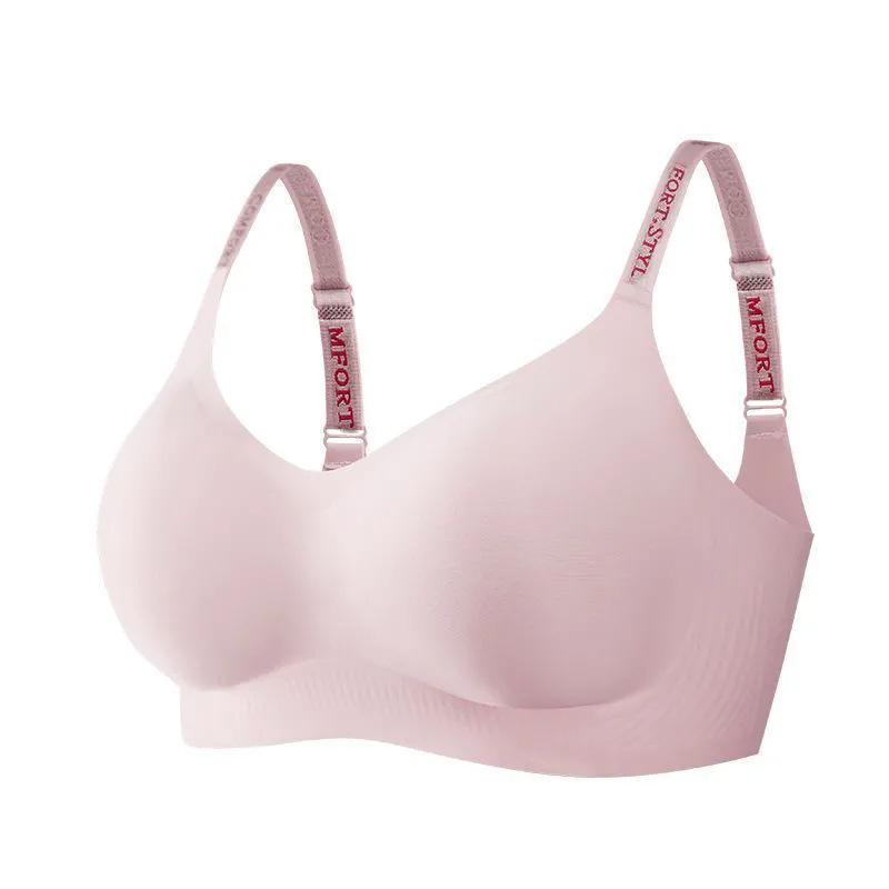 Маленькая грудь собранная антигравитационная поддержка женский бюстгальтер алфавит плечевой ремень нижнее белье удобный собранный бюстгальтер с покрытием