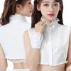 Women Ruffle Stand Lace Detachable Lapel Fake Cuffs Decoration Blouse Collar Ruffles False Collar Sweater False Blouse