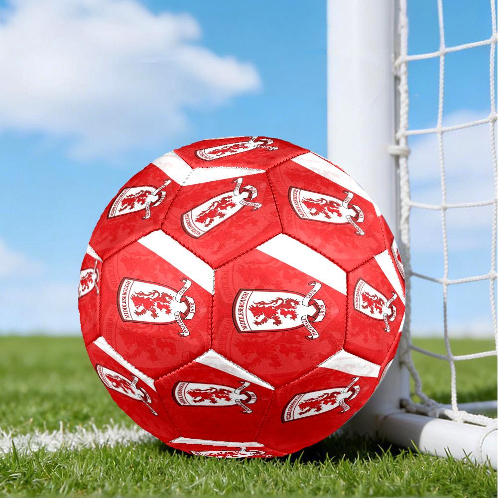Football Club Emblem Printed Size 5 Soccer Balls, High-Quality, Anti-Slip, Protective Football, A Unique Gift , Birthdays, Christmas Gifts