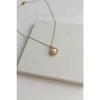 Стильное элегантное женское стальное ожерелье с подвеской Oyster Pearl с тонкой цепочкой