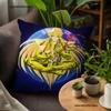 Чехол для подушки Saint Seiya Дева Шака для декора дивана, автомобиля, офиса, комнаты, наволочка с принтом, украшения и защита