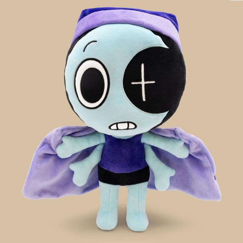 Anime Dandys World Astro Plush Toys Cute 4 Hands Clown With Magnetic Blue Star Collect Stuffed Doll For Kid Birthday Gifts Toys