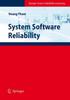 Книга System Software Reliability