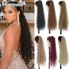 22 34 Inch Wavy Ponytail Hair Extension Synthetic Ponytail Extension Hair for Women Ponytail Hair Hairpiece