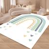 Cute Cartoon Rainbow Carpet Children's Climbing Mat Room Living Room Decoration Large Area Carpet Children's Play Rug