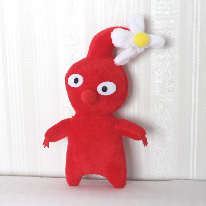 5pcs/set Pikmin Stuffed Plush Toys Flower Bud Leaf Plush Doll Cartoon Plush For Gift