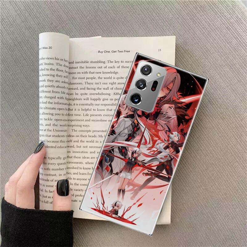 Чехол для телефона Arlecchino Genshin Impact для Samsung A15 A25 A35 A55 A13 A23 A33 A53 Galaxy A05S A51 A71 A41 A70 A50 A40 A21 A31 A03