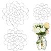 2/3Pcs Metal Flower Arrangement Holder Reusable Floral Grid DIY Bouquet Flower Arranger Frog Plant Stem Fixation Stand Flower Arranging Tools