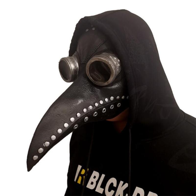 Хэллоуин стимпанк маска чумного доктора длинный нос птица клюв латексная маска для косплея карнавальный маскарад Хэллоуин костюм реквизит