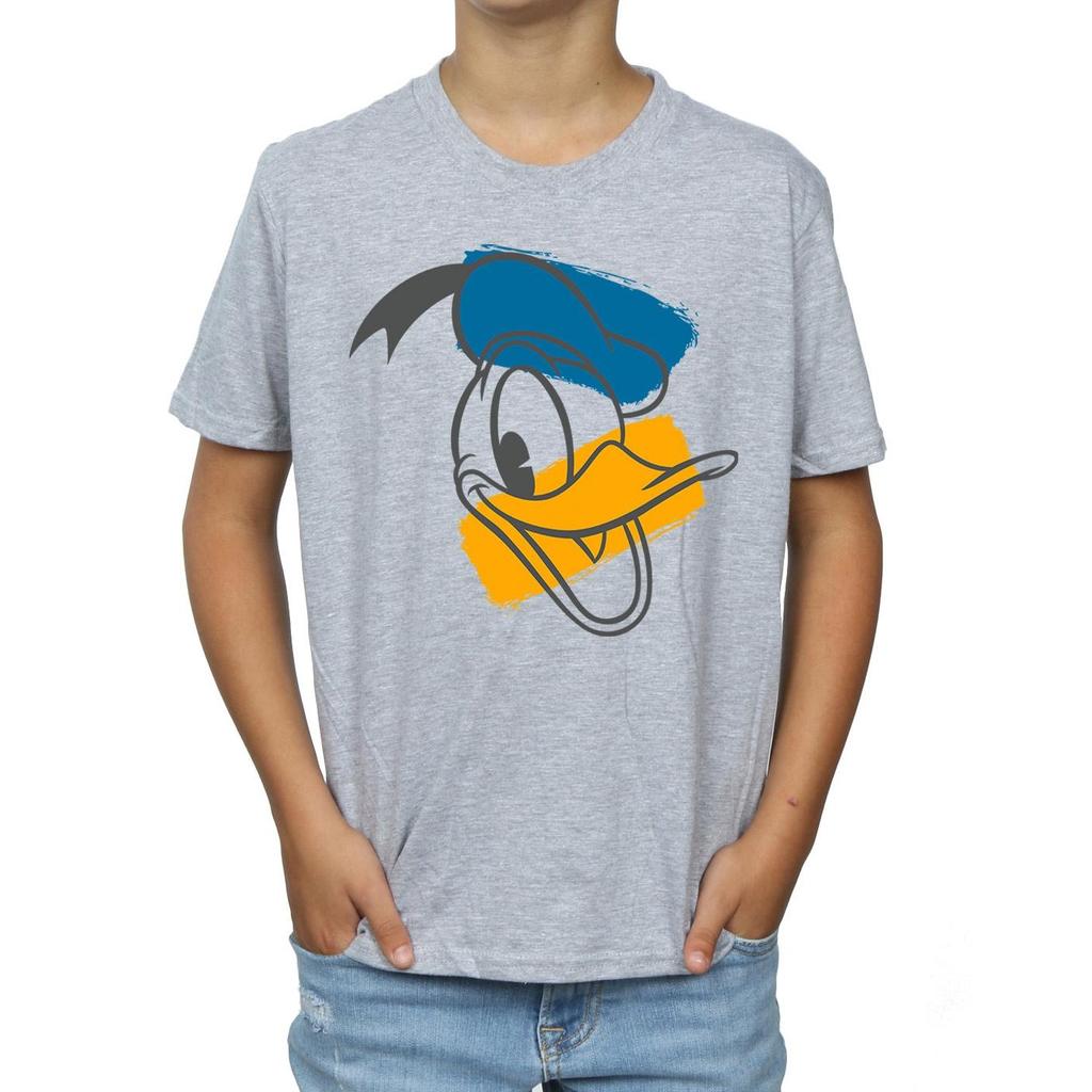 Disney Футболка с изображением головы Дональда Дака для мальчиков