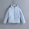Versatile basic light and thin hooded cotton clothes women's short cross-quilting jackets clothing bulk purchase