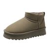 Thick-soled TPR Non-slip Outsole Snow Boots for Women's Winter New Velvet and Thick-soled Warm Cotton Shoes