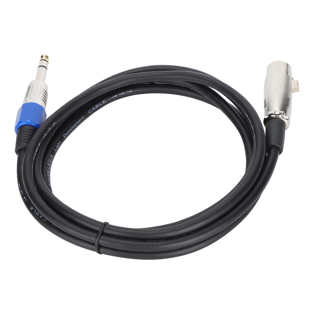 JORINDO JD6015 XLR Female to 6.35mm Jack Balanced Signal Cable XLR to 1 4 Inch Microphone Cable 2 M