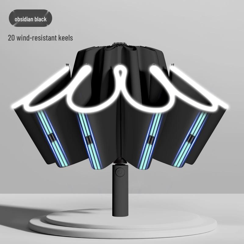 Автоматический складной зонт с 24 спицами, ветрозащитный, для мужчин, для дождя или солнца, с защитой от УФ-лучей