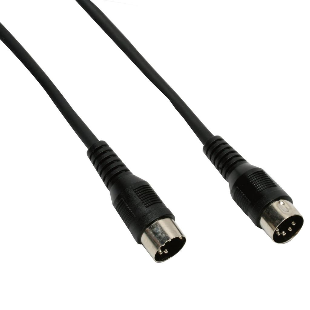 Kiktani TECH MIDI Cord 5m Black TM-500